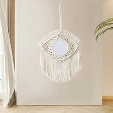 Miroir mural suspendu de style bohème pour salon, chambre de bébé, entrée