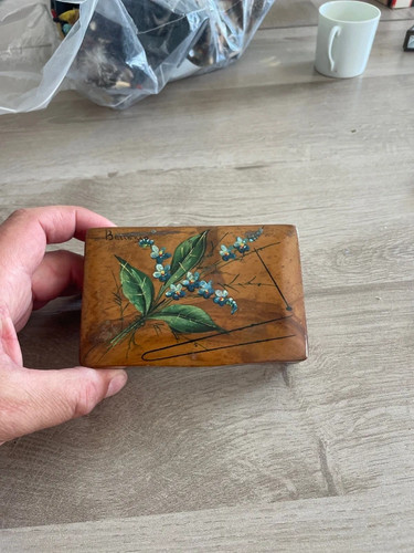 Boîte bois buis - en,