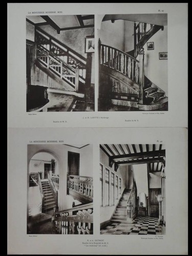 Escaliers bois 2 planches - en,