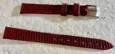 bracelet montre  en lézard