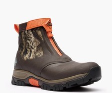 Muck Boot Men's Apex Mid Zip Boots Hiking, Brown/Mossy Oak Size 8