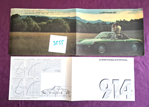 3555 porsche 914 - n°3555, /