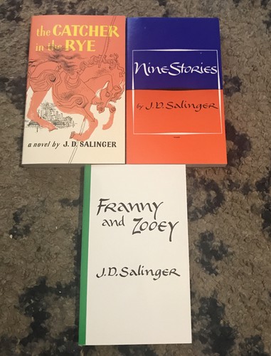 Lot d salinger books - of, j.