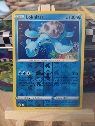 Carte pokémon lokhlass rare - carte,