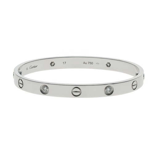 Cartier love 18k white - 18k,