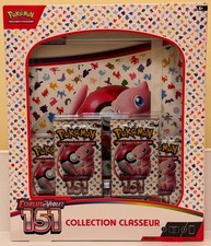 COFFRET POKEMON CLASSEUR  151 NEW AND SEALED FRENCH