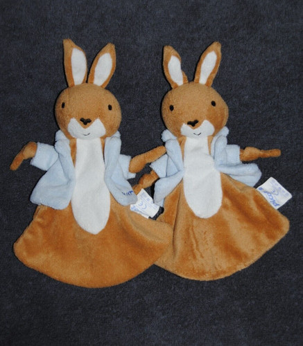 Doudou plat lapin - plat,
