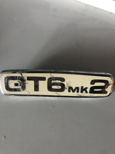 Triumph gt6 mk2 emblème - mk2,