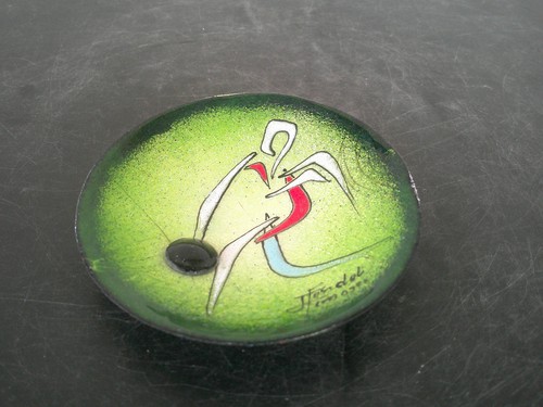 Coupelle emaux art signe - en,