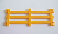 PLAYMOBIL (T2221) FIRM - Large Barrier Yellow Fence Orange 4055 4490