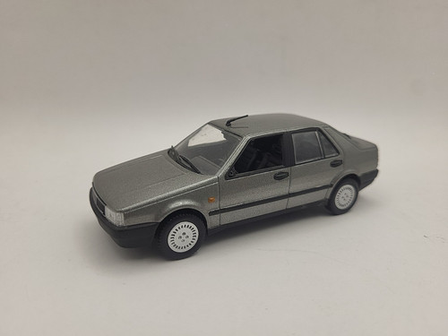 Norev fiat chrome grey - chrome, 1989