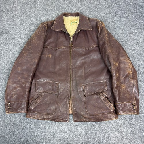 Vtg grais horsehide - horsehide, leather