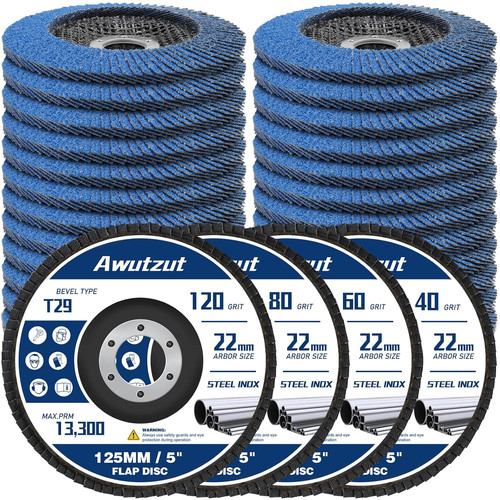 Disque lamelles 125mm abrasif - disque,
