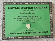 Movlin A Papier d Arches Watercolor Block Paper Cold Pressed NEW SEALED 10 X 14