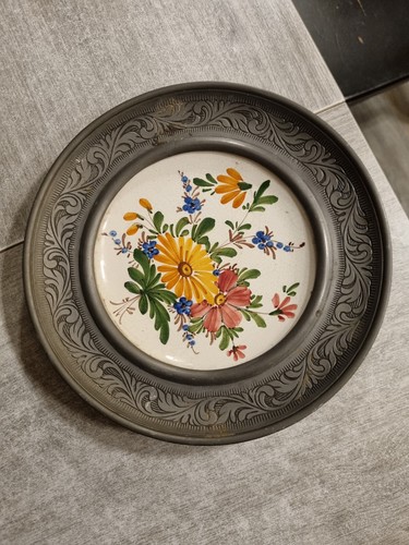 Grande assiette décorative - assiette,