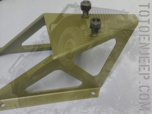 Point spare wheel support - 2,