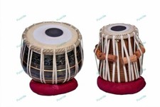 Brass tabla Set Noir Lustrant