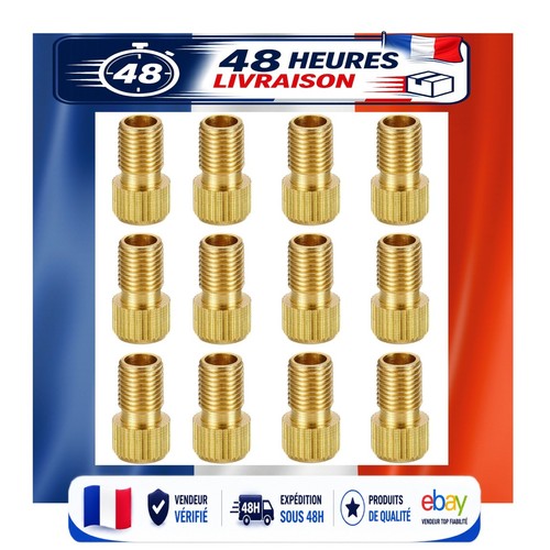 Adaptateurs valve vélo - 12,