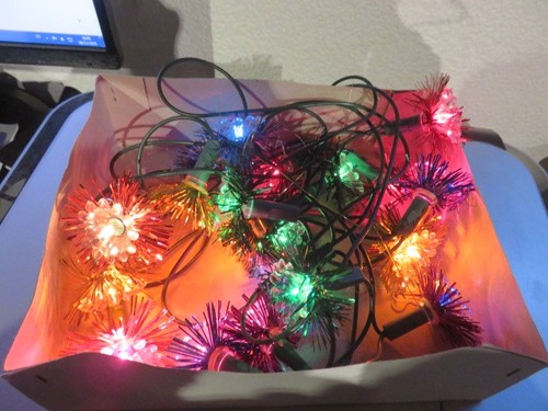 Guirlande noël clignotante - guirlande,