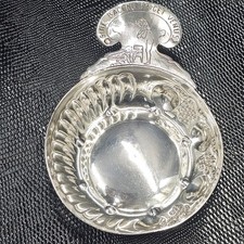 Tastevin argent massif minerve