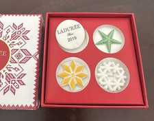 fèves ladurée. Noel coffret
