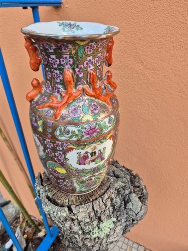 Grand vase balustre canton - grand,