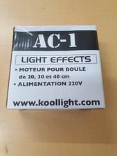 moteur kool light pour boule a facette de 20, 30 et 40 cm motor for mirror ball