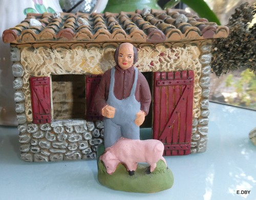 Santon coulomb homme avec - santon,