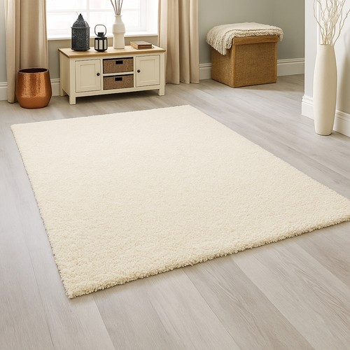 Tapis shaggy douillet chaud - tapis,
