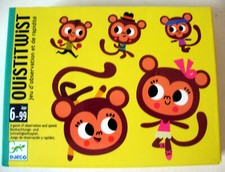 Djeco - Ouistitwist - Jeu d'observation et de rapidité - dès 6 ans 