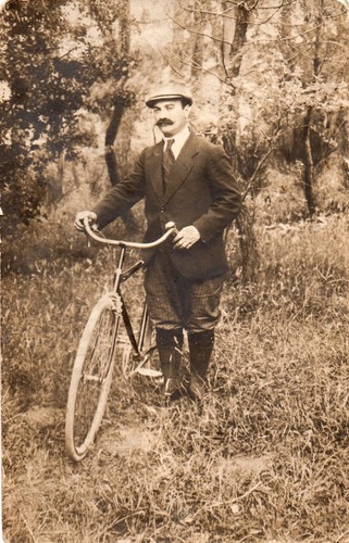 Bj915 vintage photo card rppc - bj915,