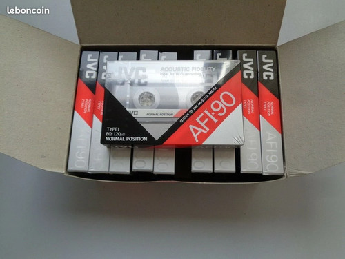 Pack cassette audio vierge - 10-pack,