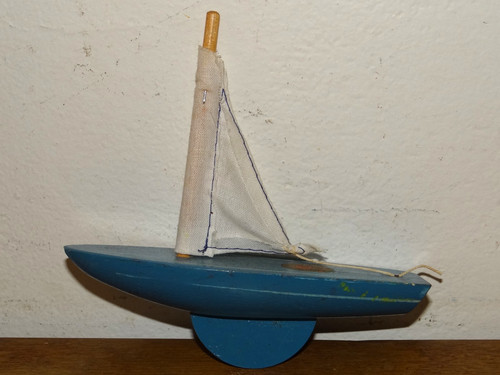 Ancien voilier bassin - ancien,