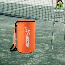 Sac de transport pour balles de tennis, forme seau, résistant à l'eau,