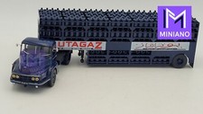 EXCEPTIONAL SEMI TRAILER N°61 UNIC IZOARD ZU 120T BUTAGAZ 1956 IXO ALTAYA 1/43th