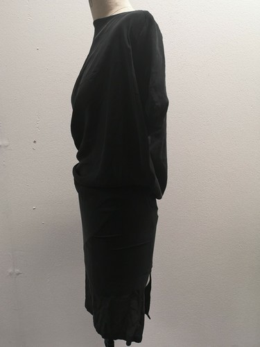 Robe noire 100 soie - noire, 100%