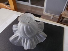 Ancienne tulipe abat-jour en