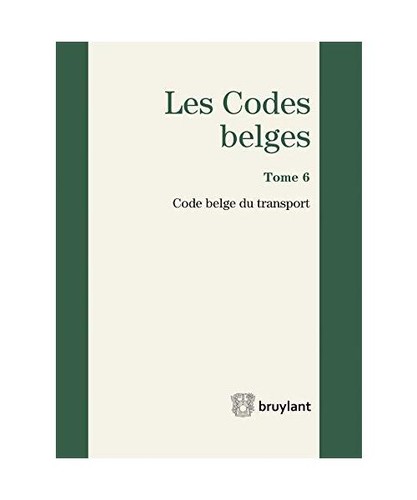 Codes belges tom - 6,, code