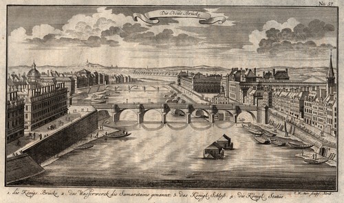 Paris pont neuf original - pont,
