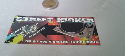Autocollants street kicker - street,