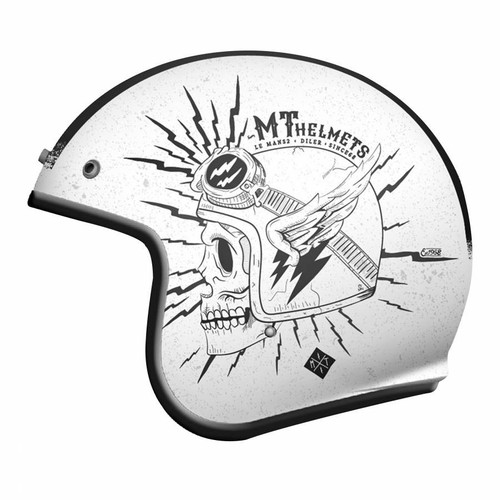 Casque jet mans 2 sv - mt,