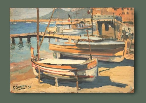 Tableau roger vuillem huile - roger,