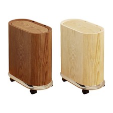 Poubelle à roulettes