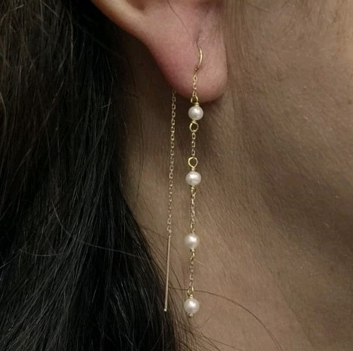 Boucles oreilles 18k 750 - d'oreilles,