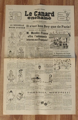 Canard enchainé 1763 - le, du