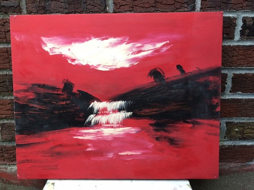 Abstract genuine oil - abstract,