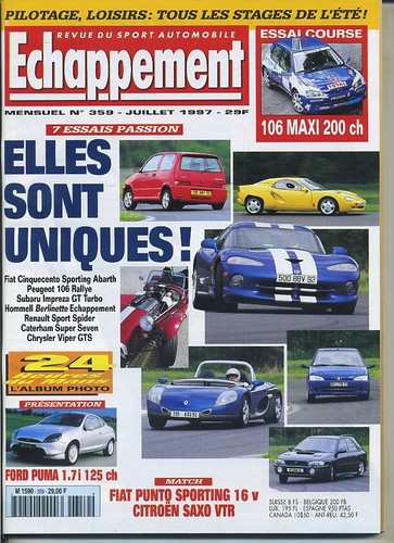 Echappement 359 1997 - n°359, 07/1997