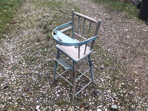 Ancienne petite chaise - , haute
