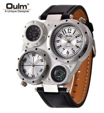 ⌚ Montre Homme Unique - Design Multi-Cadran, Thermomètre & Boussole ?