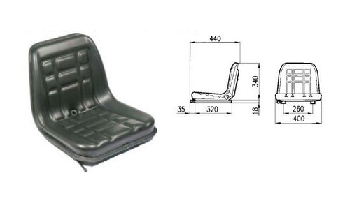 60604 siège tracteur - 60604,